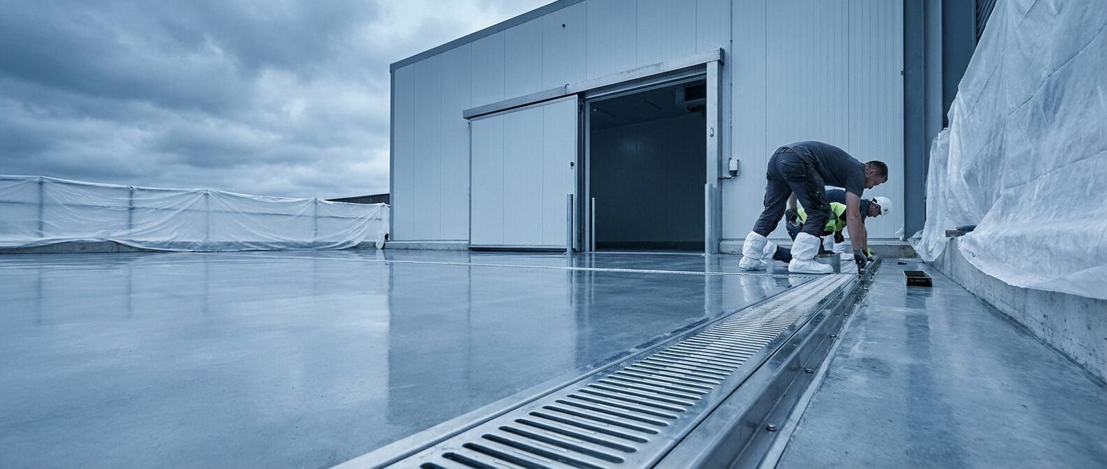 Food & beverage facility groundworks