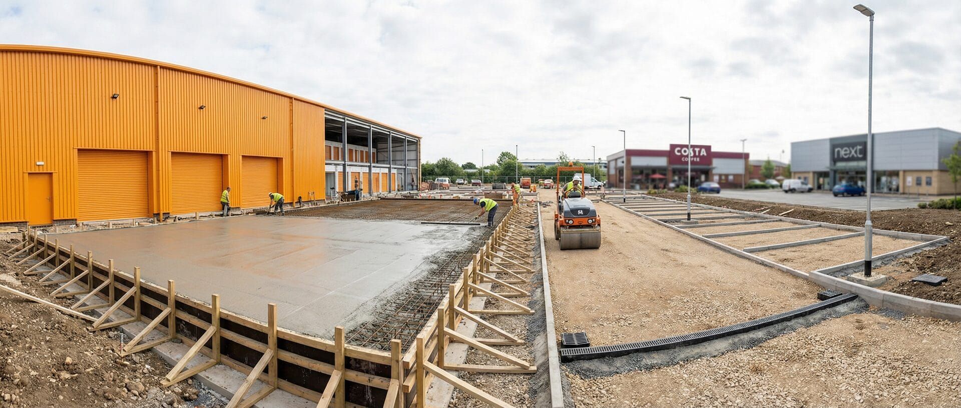 Self-storage & retail facilities