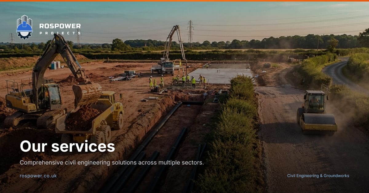 Civil engineering services - Rospower